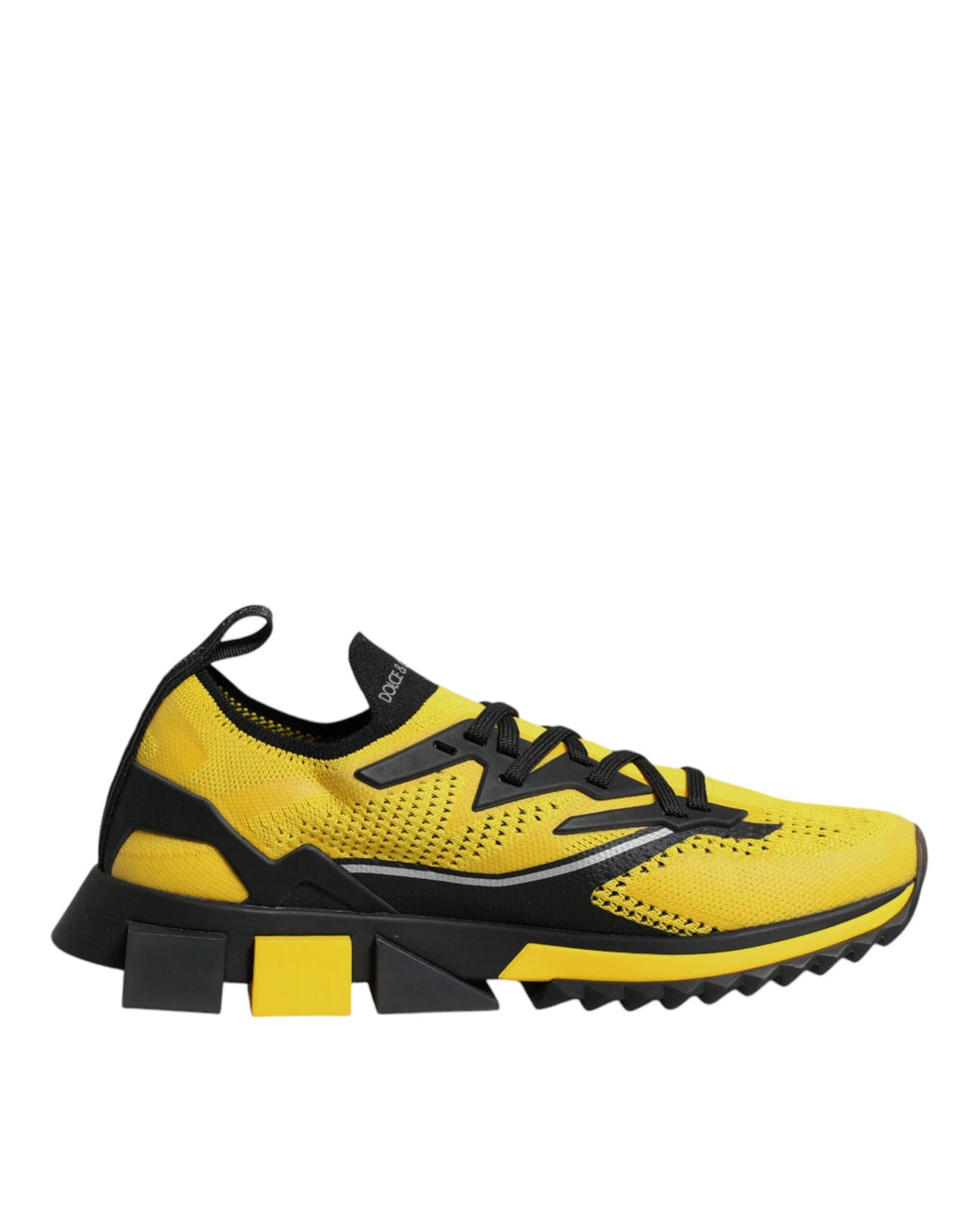Dolce & Gabbana Yellow SORRENTO Sport Stretch Sneakers Shoes by Dolce & Gabbana