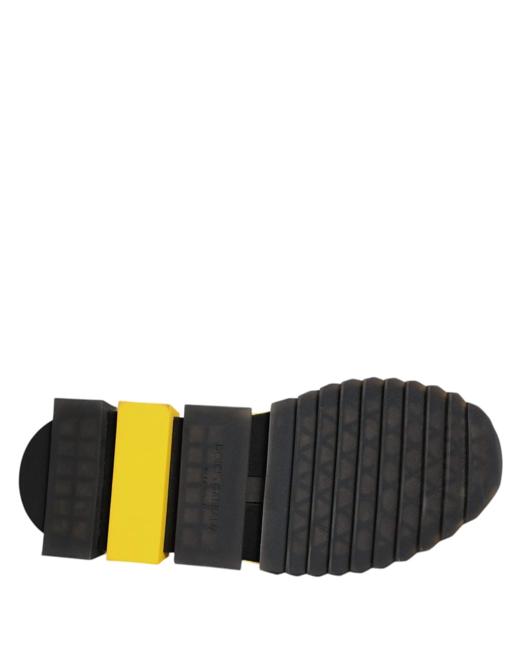 Dolce & Gabbana Yellow SORRENTO Sport Stretch Sneakers Shoes by Dolce & Gabbana