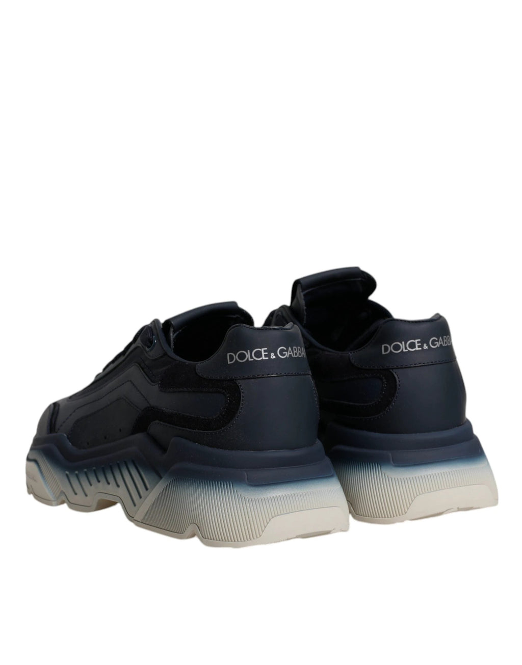 Dolce & Gabbana Navy Blue Daymaster Low Top Men Sneakers Shoes by Dolce & Gabbana