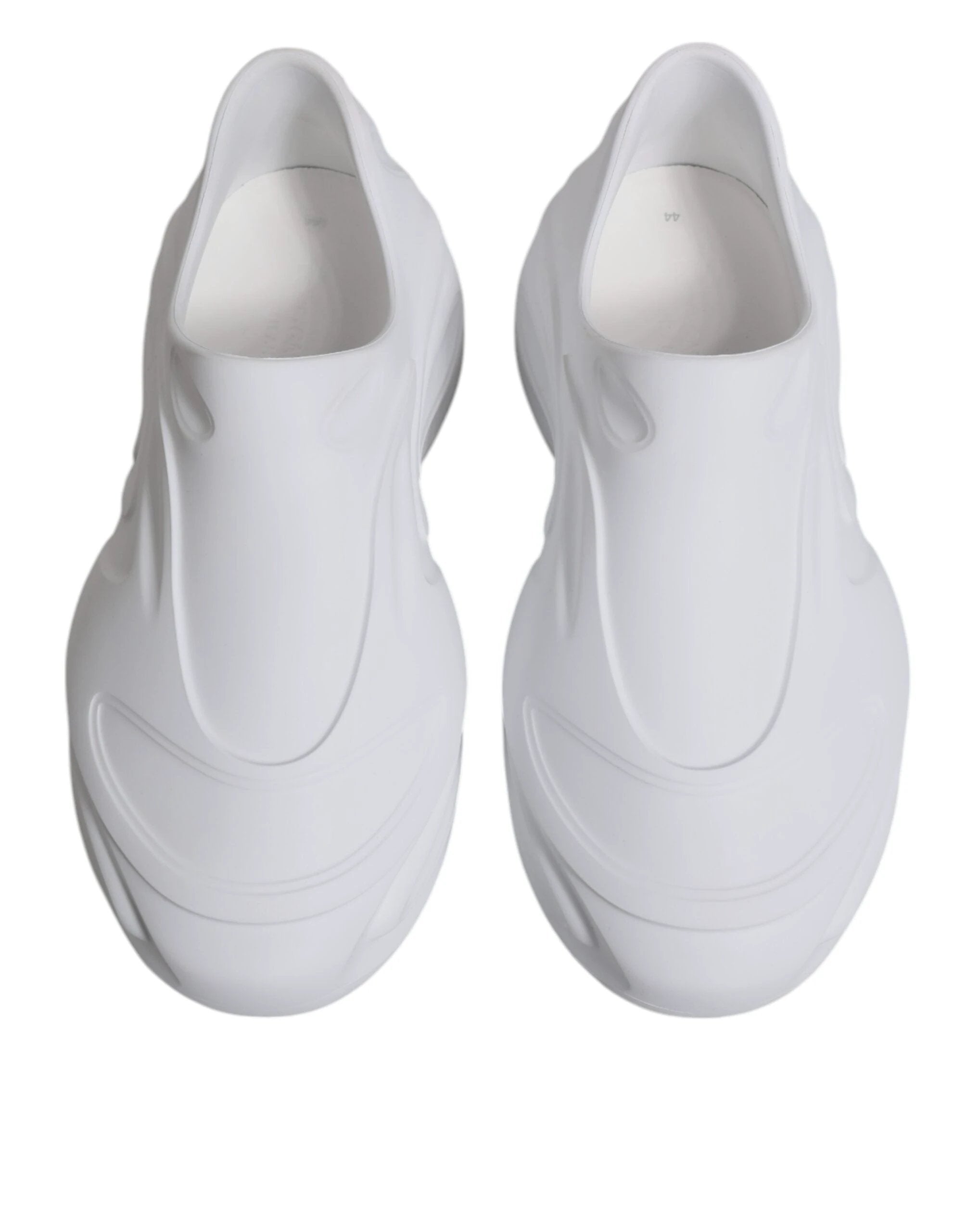Dolce & Gabbana White Daymaster Low Top Men Sneakers Shoes by Dolce & Gabbana