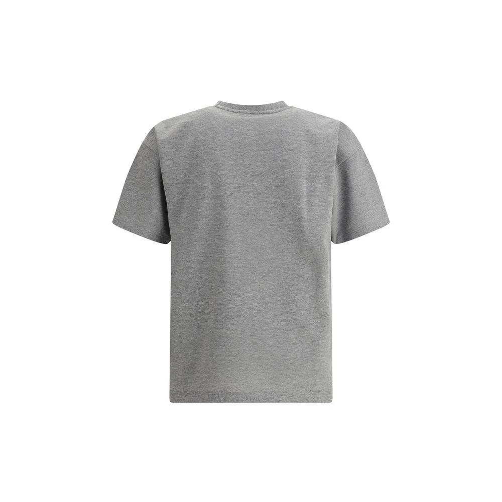 Saint Laurent Grey Cotton Oversized T-shirt by Saint Laurent