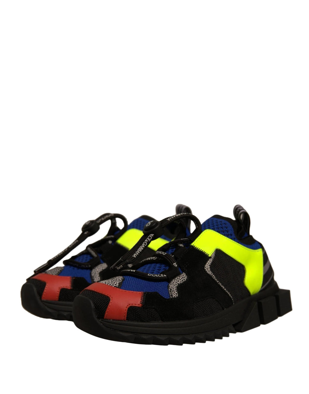 Dolce & Gabbana Multicolor Low Top Sorrento Sneakers Shoes by Dolce & Gabbana