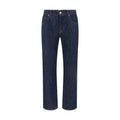 Jean droit en coton bleu 7FOR