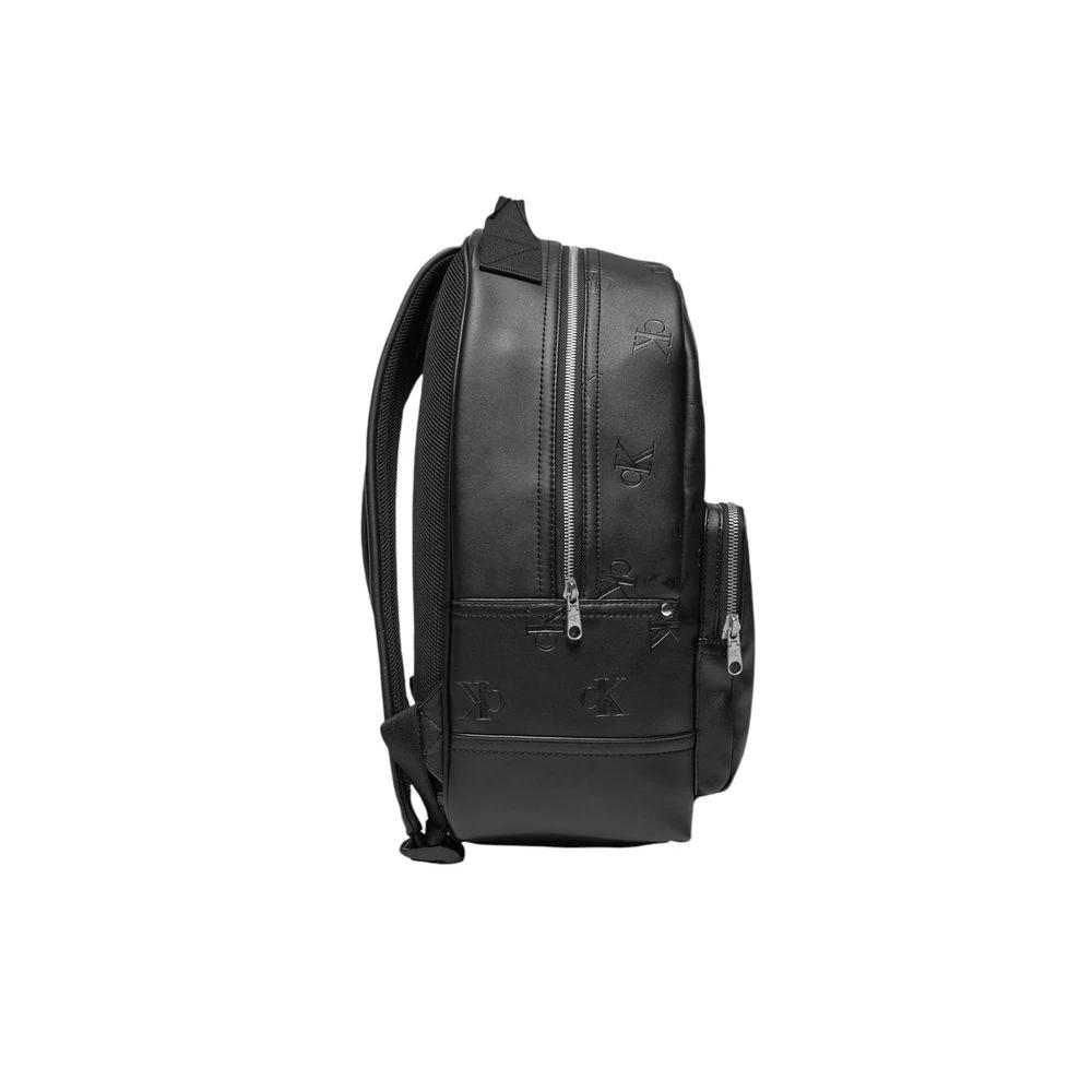 Calvin Klein Jeans Black Polyethylene Backpack by Calvin Klein Jeans