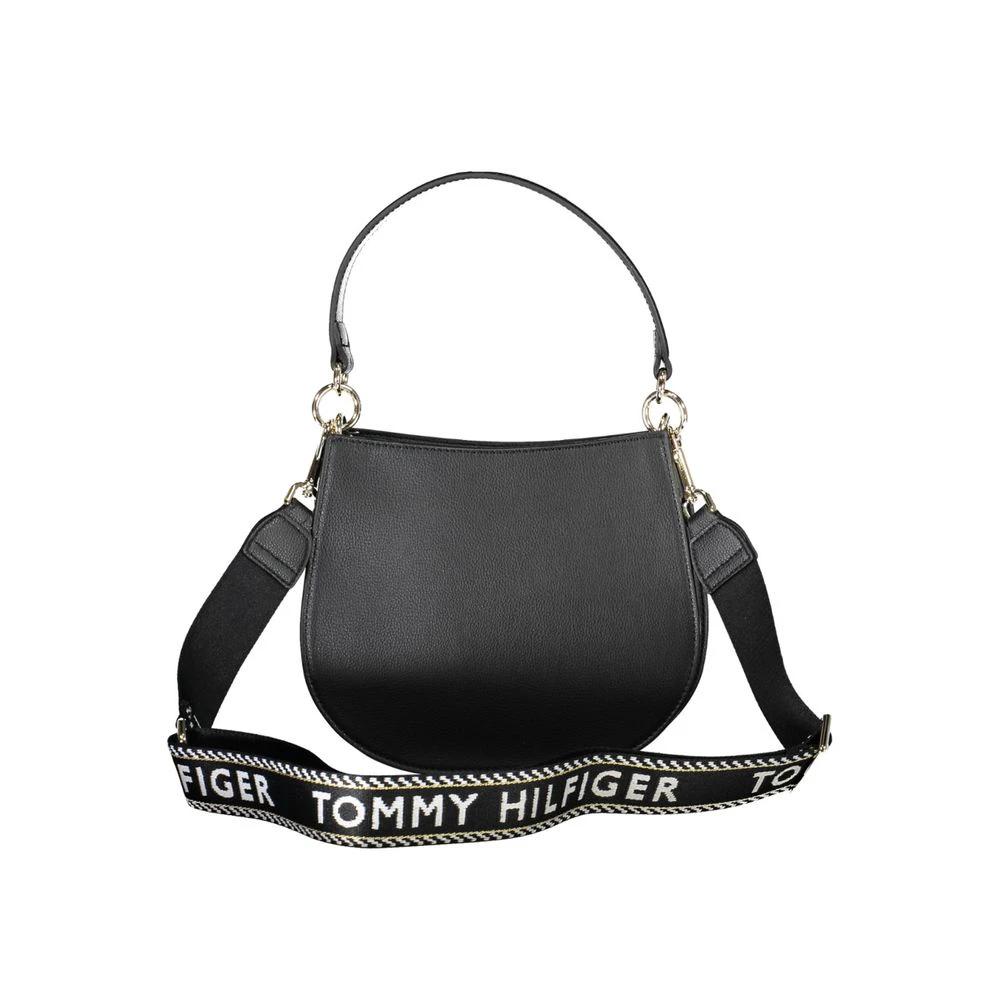 Tommy Hilfiger Black Polyester Handbag by Tommy Hilfiger