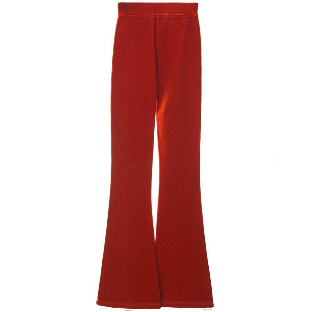 Dsquared² Red Cotton Athletic Pants by Dsquared²