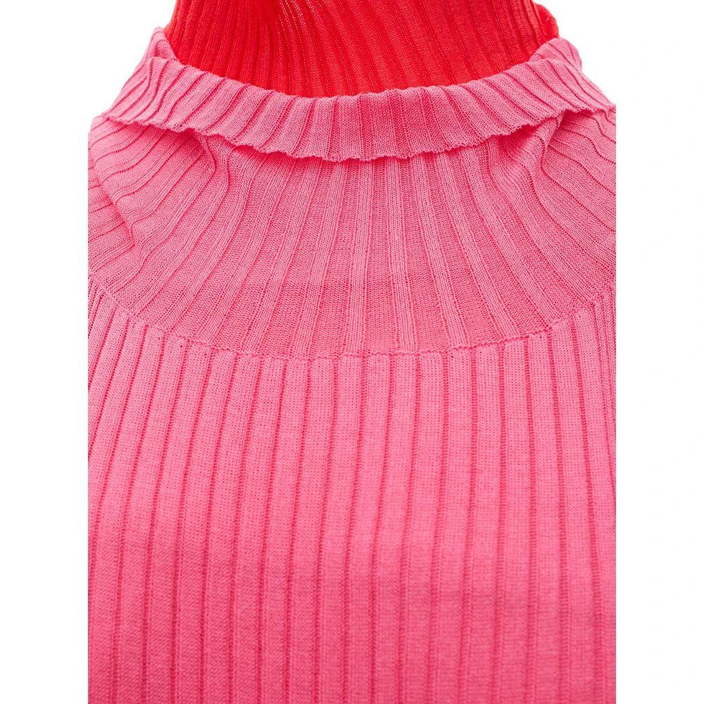 Bottega Veneta Pink Cotton Casual Dress by Bottega Veneta