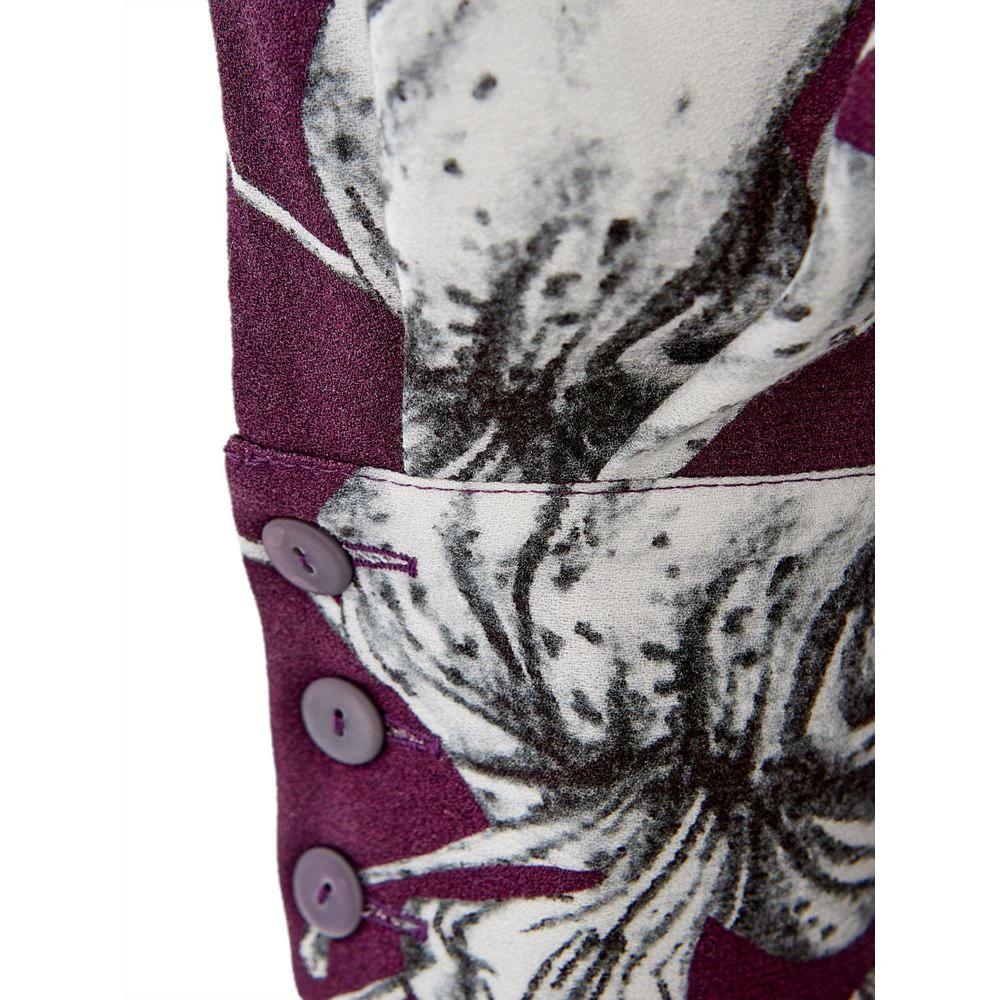 Lardini Purple Viscose Casual Dress by Lardini