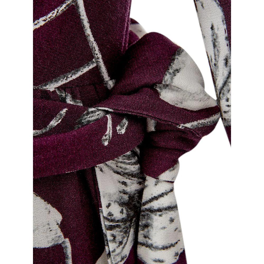 Lardini Purple Viscose Casual Dress by Lardini