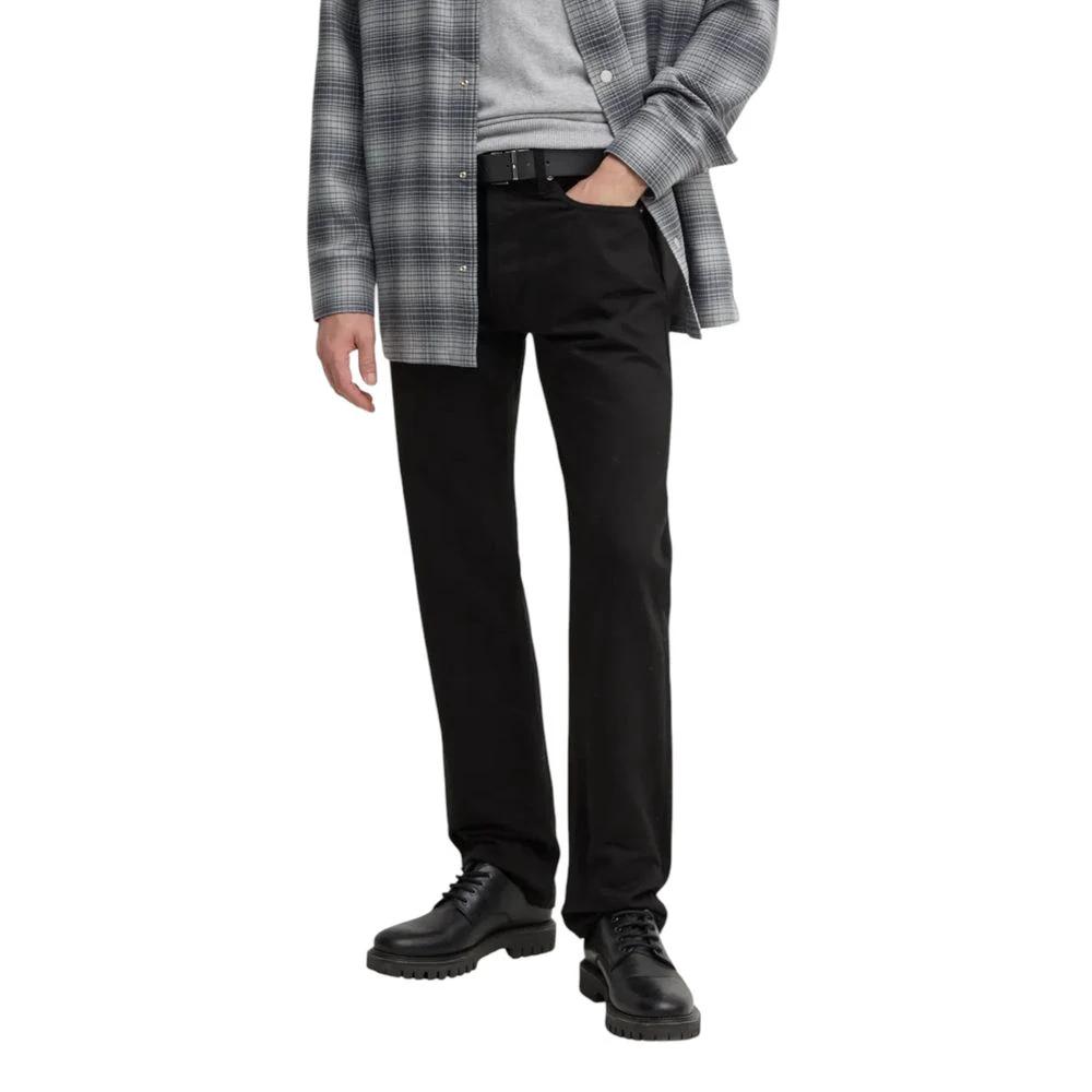 Calvin Klein Jeans Black Cotton Relaxed Fit Jeans by Calvin Klein Jeans