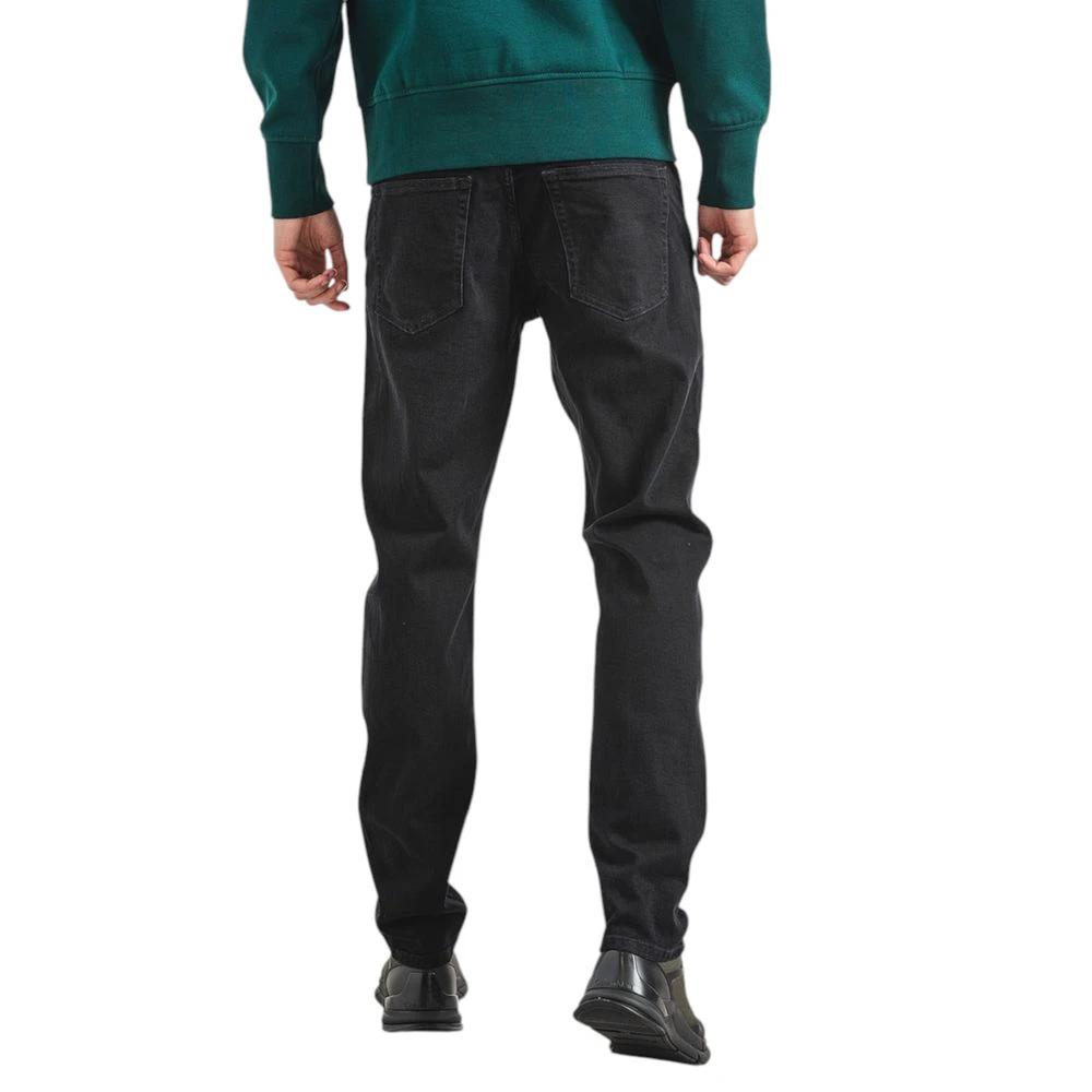 Calvin Klein Jeans Black Cotton Slim Fit Jeans by Calvin Klein Jeans