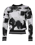 Dolce & Gabbana Multicolor Camouflage Crew Neck Men Pullover Sweater by Dolce & Gabbana