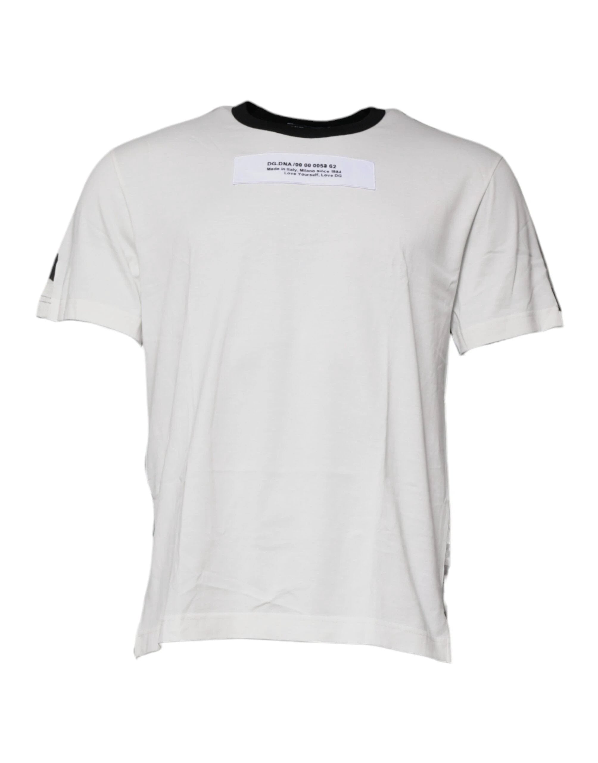 Dolce & Gabbana Multicolor Camouflage Crew Neck T-shirt by Dolce & Gabbana
