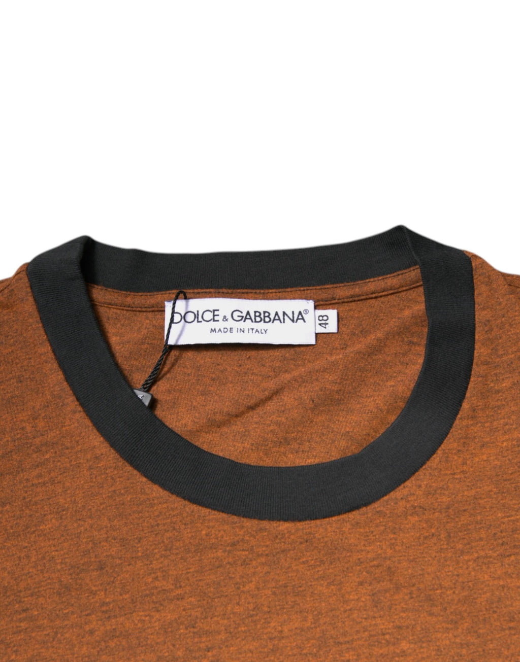 Dolce & Gabbana Brown DG Logo Polyester Crew Neck T-shirt by Dolce & Gabbana
