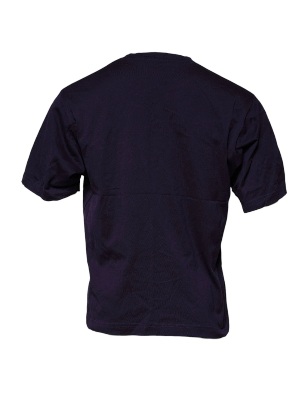 Dolce & Gabbana Purple DG Logo Cotton Crew Neck T-shirt by Dolce & Gabbana