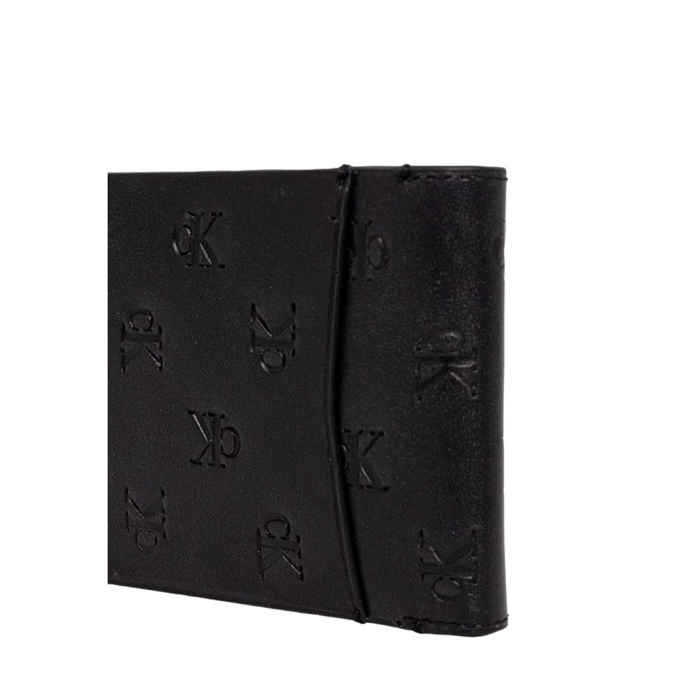Calvin Klein Jeans Black Leather Wallet by Calvin Klein Jeans