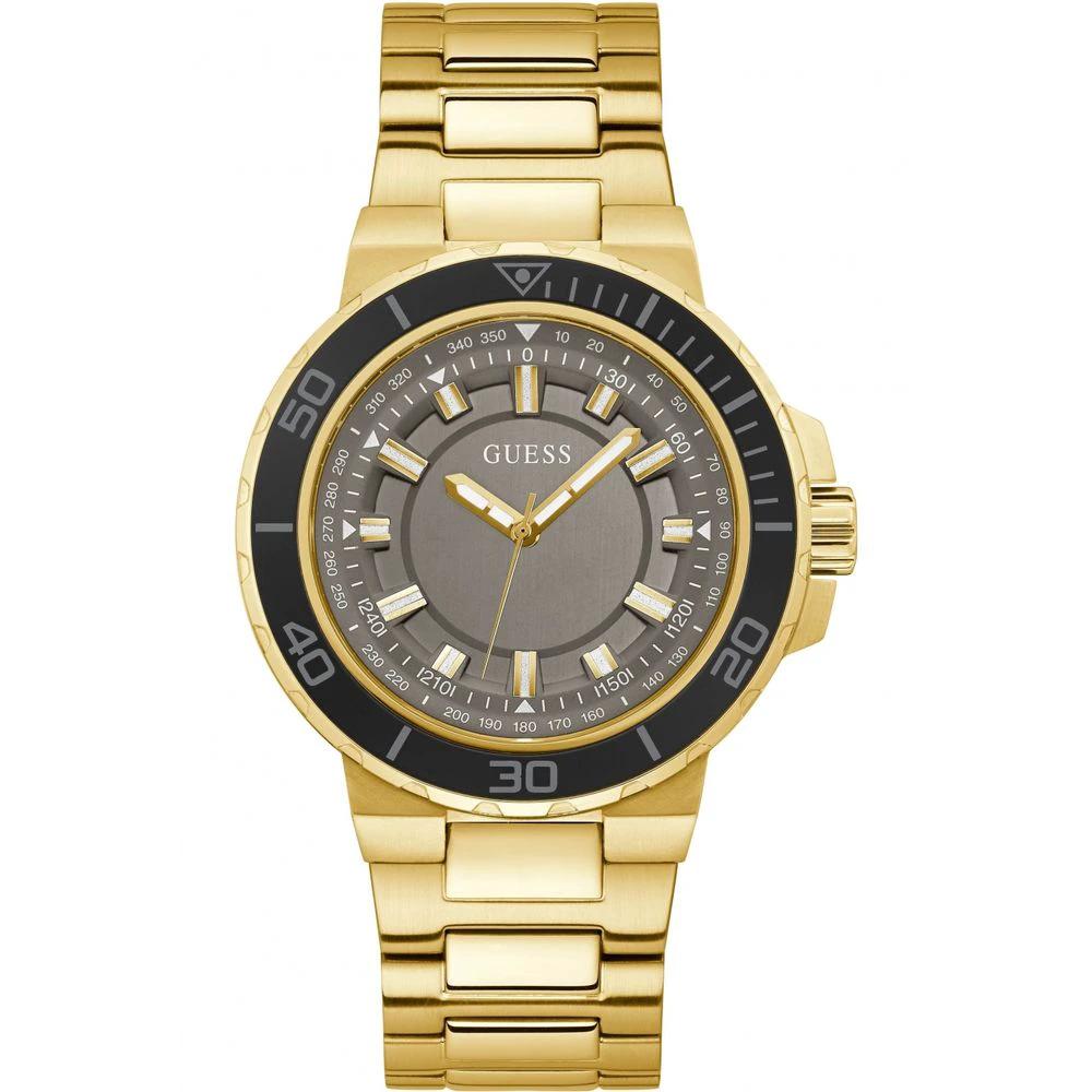 Guess Gold Stainless Steel Dress Watch by Guess