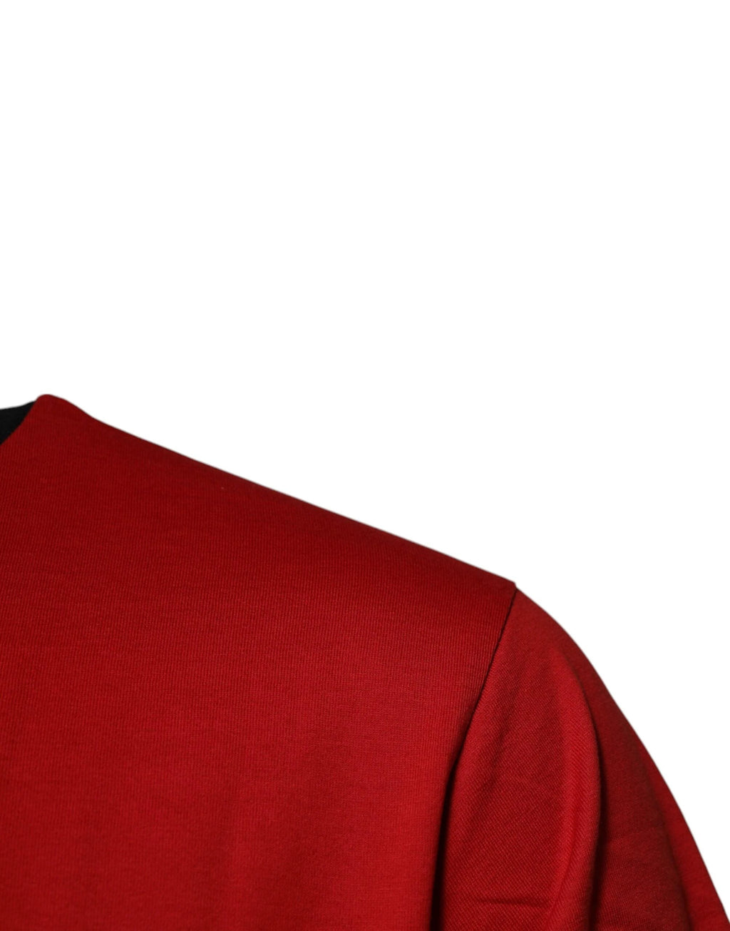 Dolce & Gabbana Red Logo Crown Cotton Crew Neck T-shirt by Dolce & Gabbana