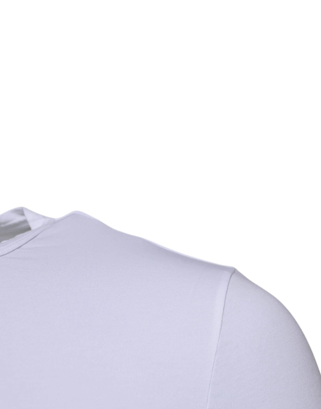 Dolce & Gabbana White Cotton Stretch Crewneck Underwear T-shirt by Dolce & Gabbana