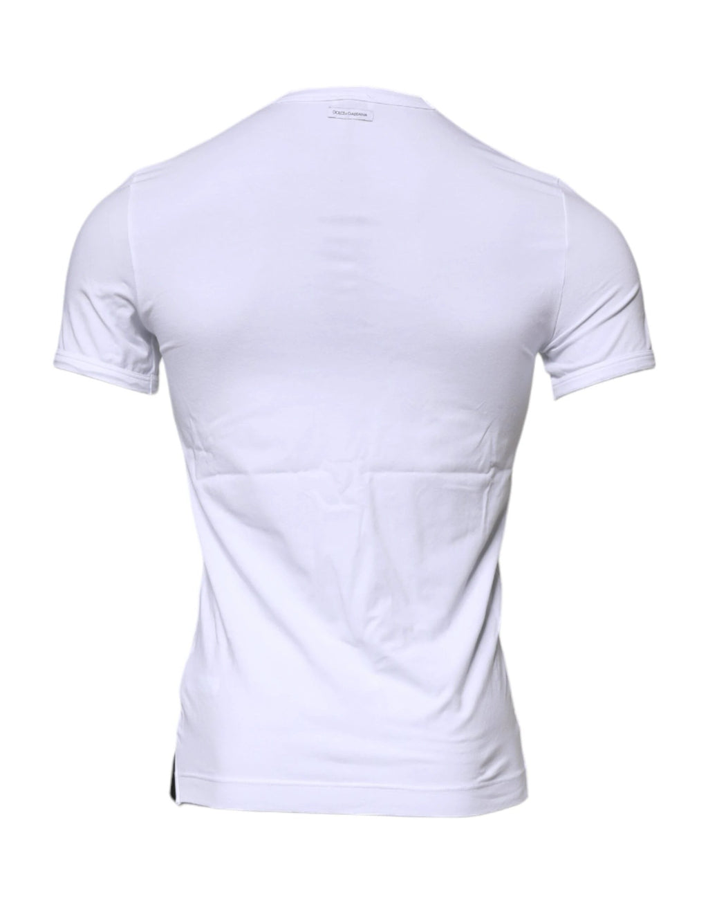 Dolce & Gabbana White Cotton Stretch Crewneck Underwear T-shirt by Dolce & Gabbana