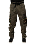 Dolce & Gabbana Multicolor Patchwork Camouflage Cargo Pants by Dolce & Gabbana