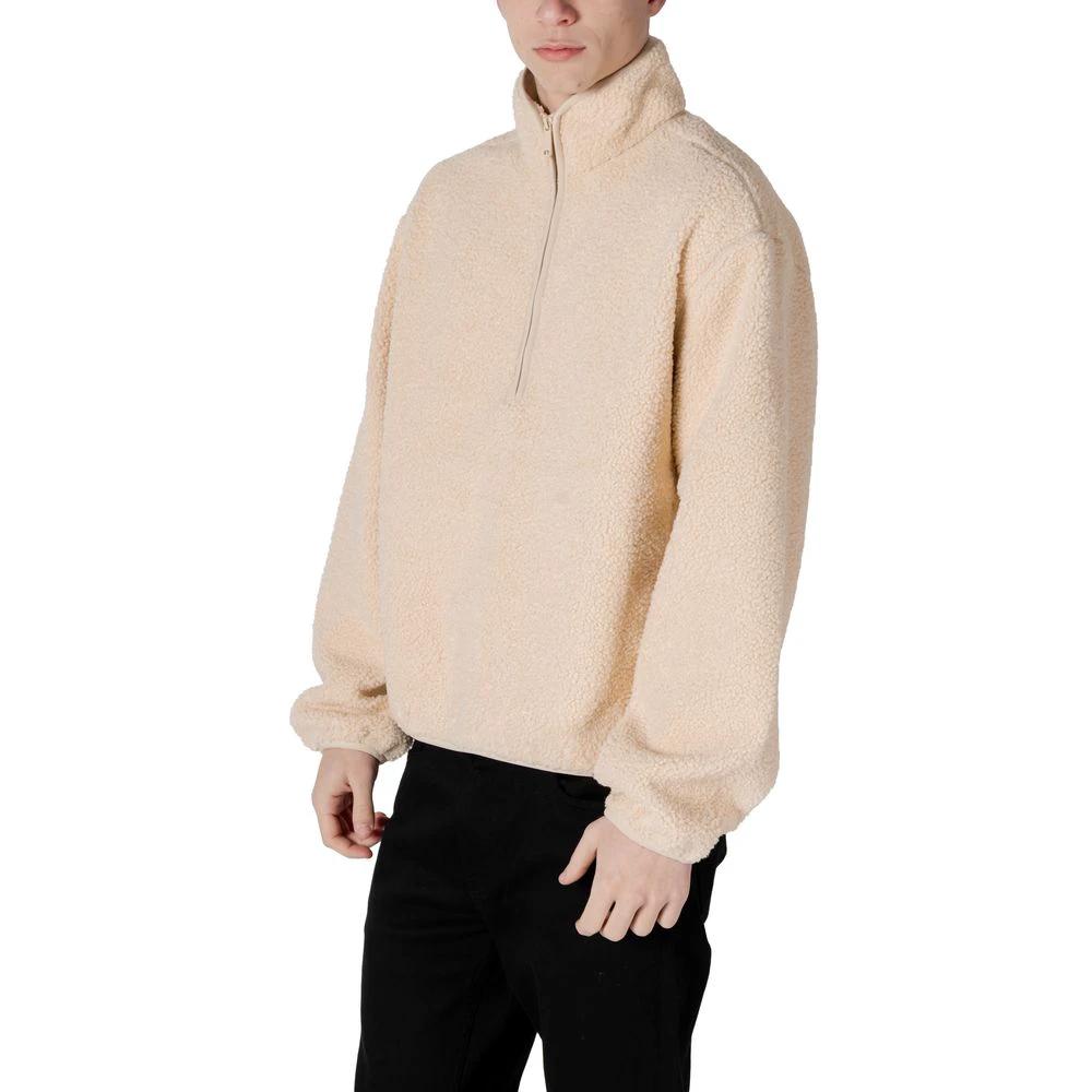 Calvin Klein Jeans Cream Recycled Polyester Shell Jacket by Calvin Klein Jeans