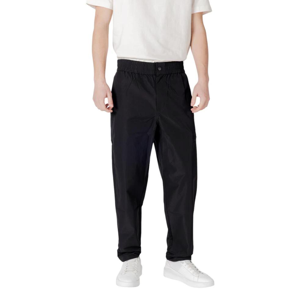 Calvin Klein Jeans Black Polyester Casual Pants by Calvin Klein Jeans