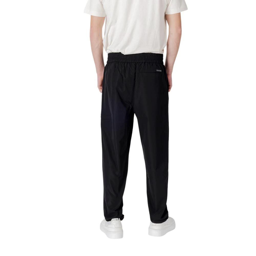 Calvin Klein Jeans Black Polyester Casual Pants by Calvin Klein Jeans