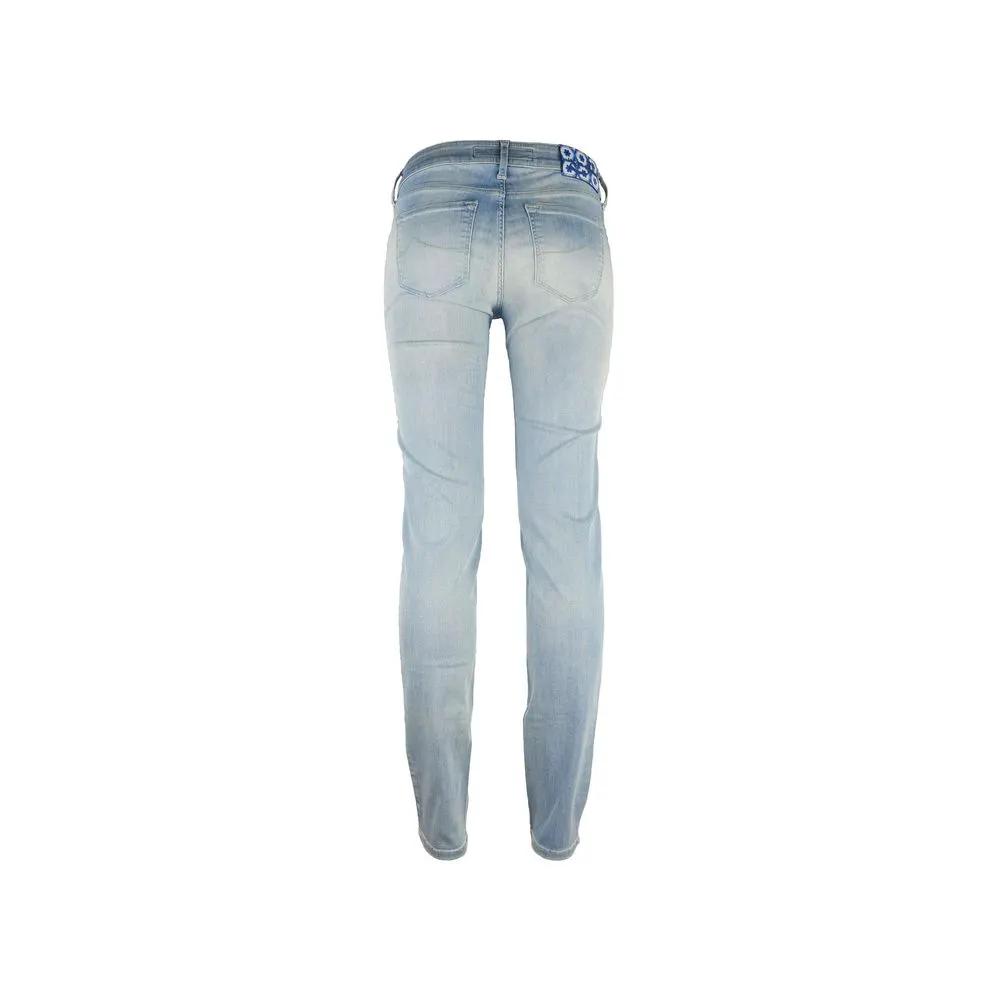 Jean droit en coton bleu Jacob Cohen