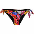 Dolce & Gabbana Black Floral Print Swimsuit Bikini Bottom Swimwear by Dolce & Gabbana