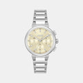 Hugo Boss Silver Stainless Steel Dress Watch by Hugo Boss