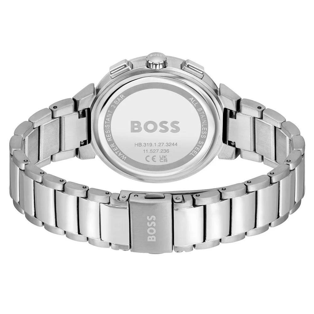 Hugo Boss Silver Stainless Steel Dress Watch by Hugo Boss