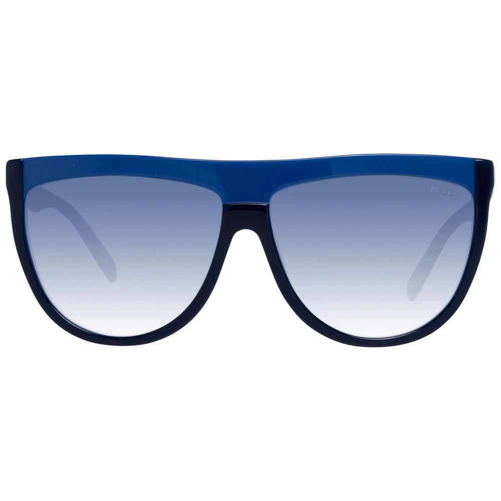 Emilio Pucci Blue Plastic Sunglasses by Emilio Pucci