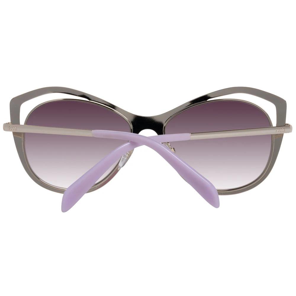 Emilio Pucci Multicolor Metal Sunglasses by Emilio Pucci