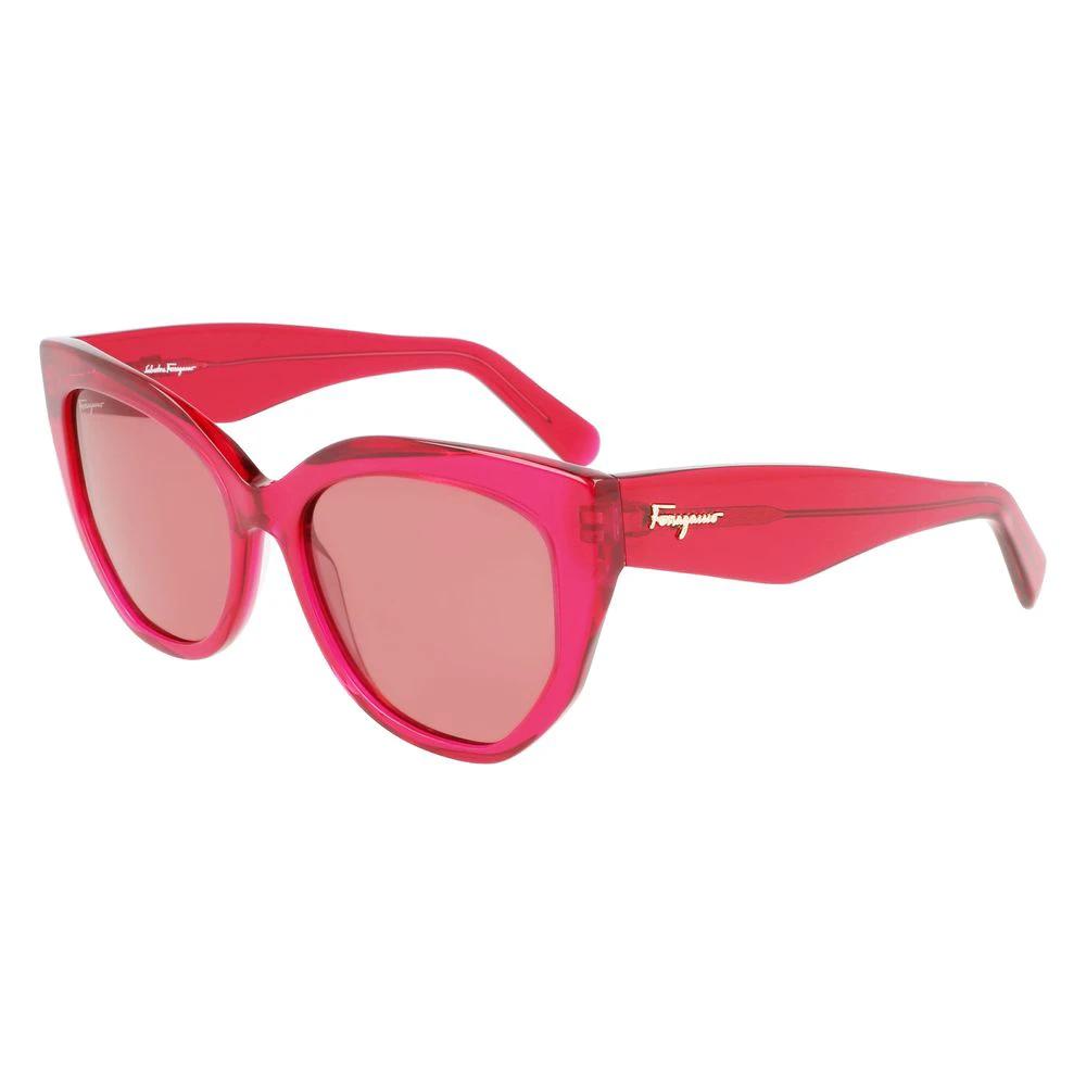 Ferragamo Multicolor Acetate Sunglasses by Ferragamo