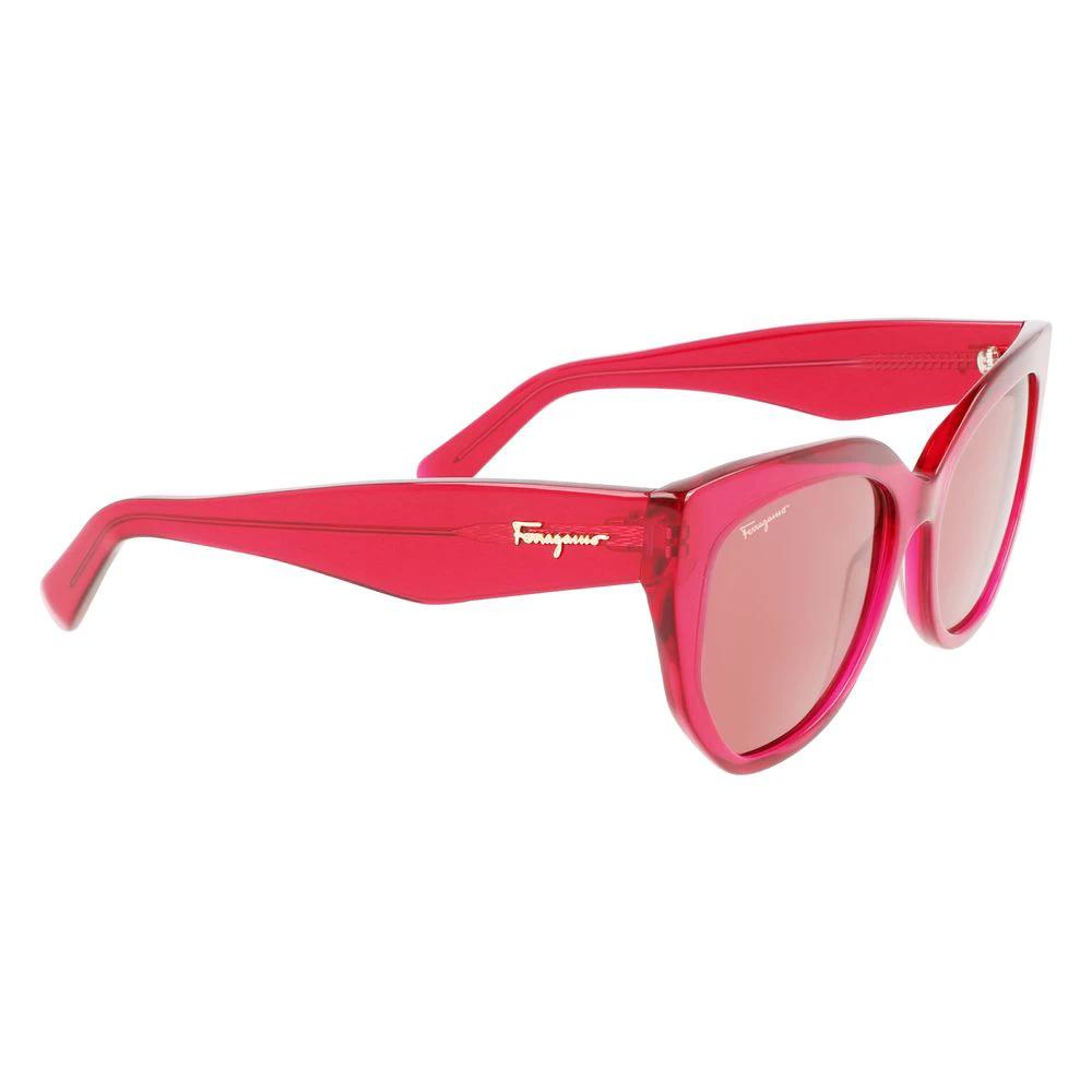 Ferragamo Multicolor Acetate Sunglasses by Ferragamo