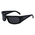 Ferragamo Black Acetate Sunglasses by Ferragamo