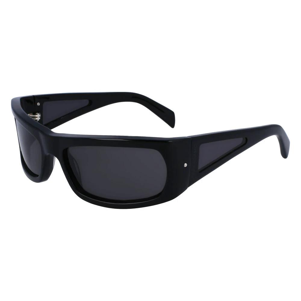 Ferragamo Black Acetate Sunglasses by Ferragamo