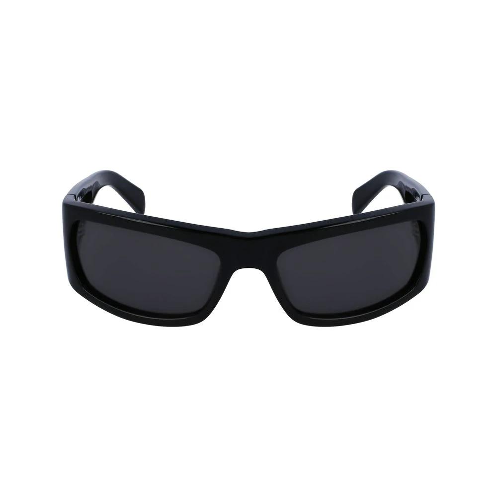 Ferragamo Black Acetate Sunglasses by Ferragamo
