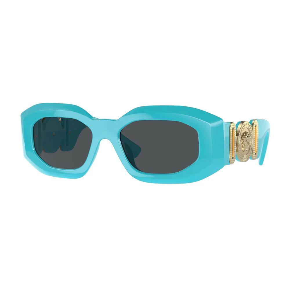 Versace Blue Acetate Sunglasses by Versace