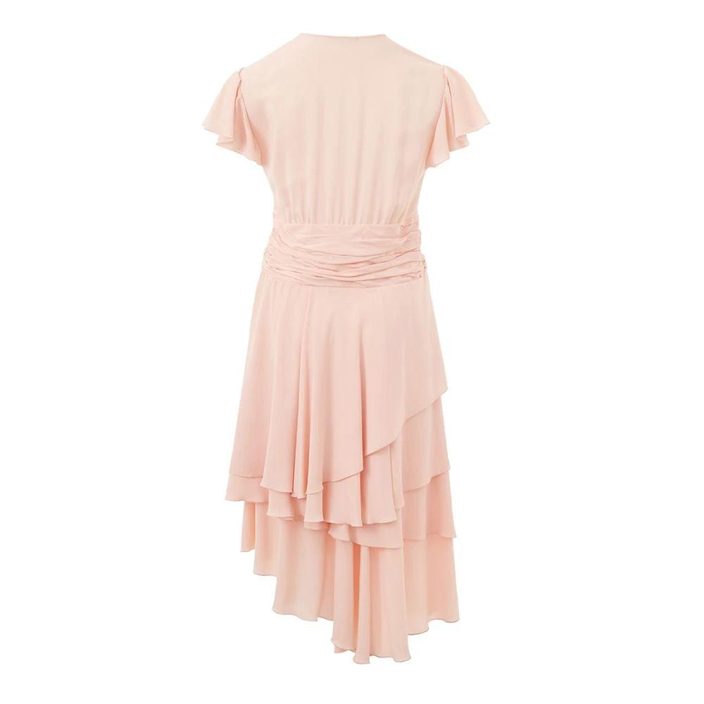 Lardini Pink Acetate Casual Dress by Lardini