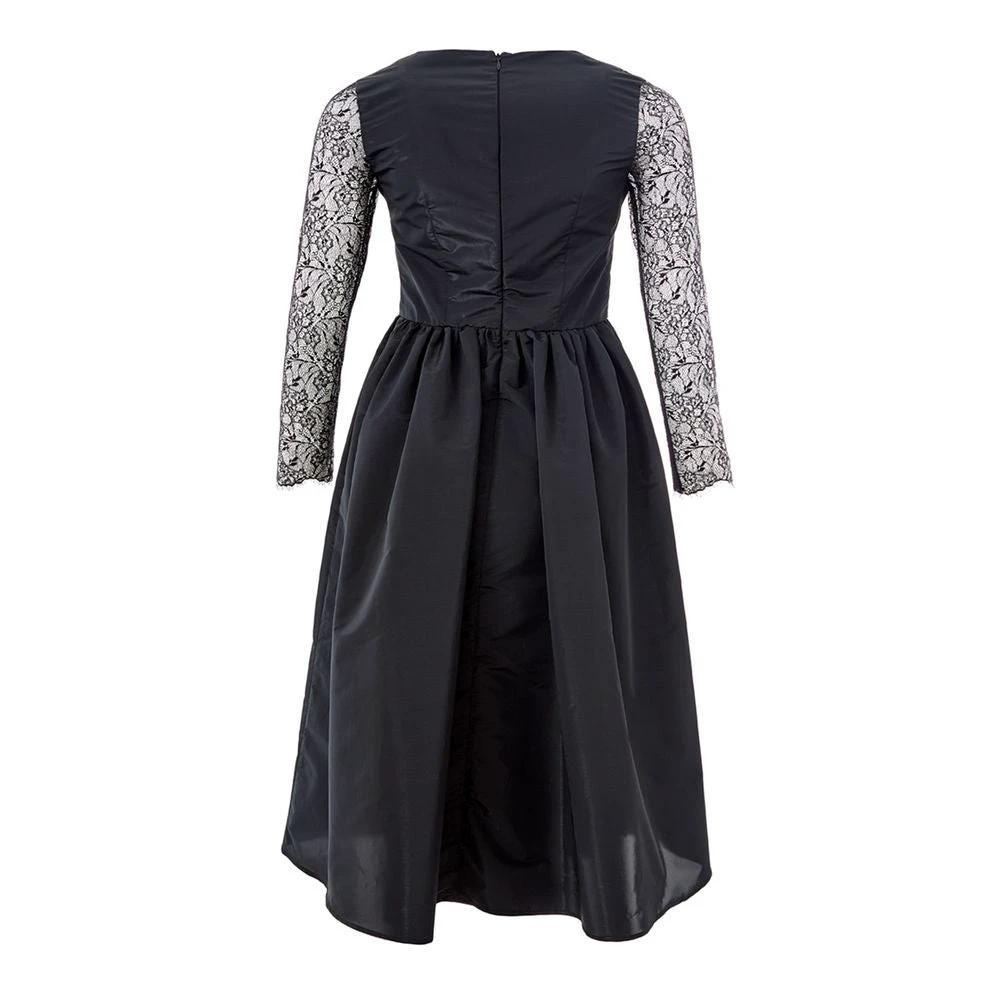Lardini Black Polyester Cocktail Dress by Lardini
