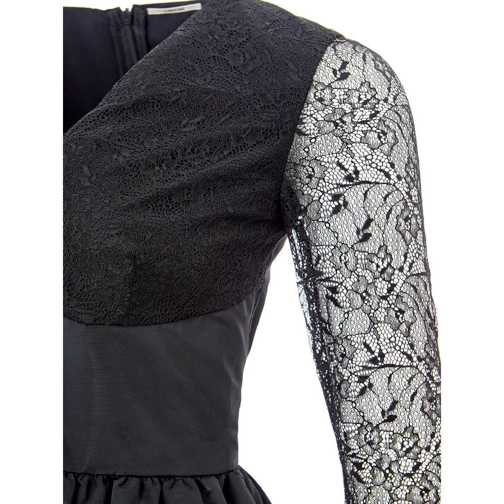 Lardini Black Polyester Cocktail Dress by Lardini
