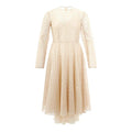 Lardini Beige Cotton Cocktail Dress by Lardini