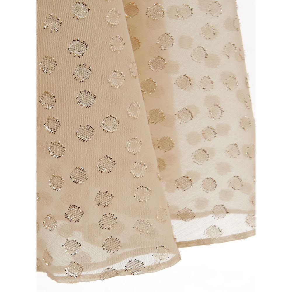 Lardini Beige Cotton Cocktail Dress by Lardini