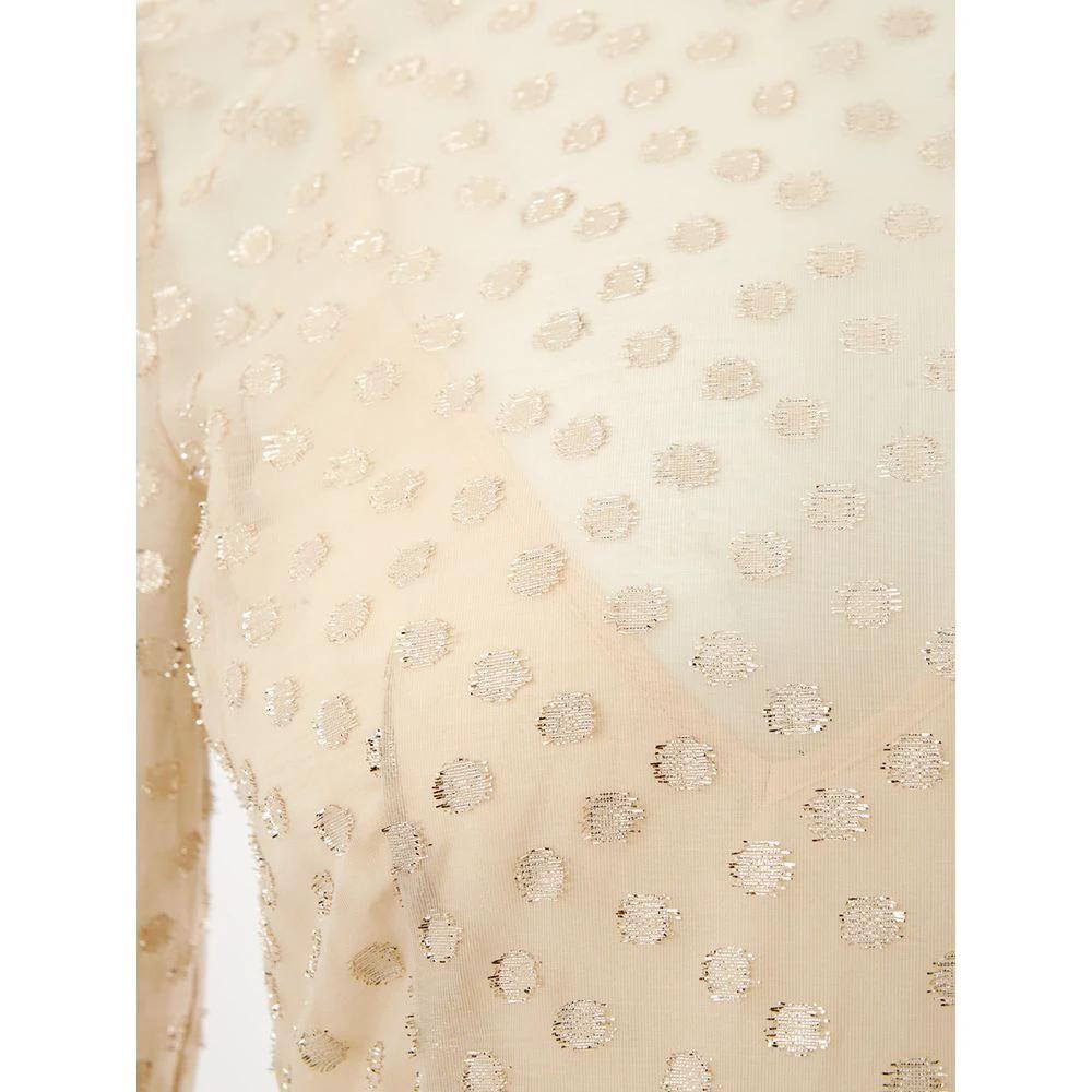 Lardini Beige Cotton Cocktail Dress by Lardini