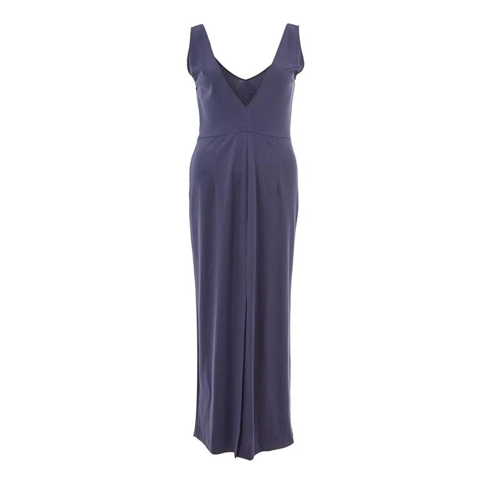 Lardini Blue Viscose Casual Dress by Lardini
