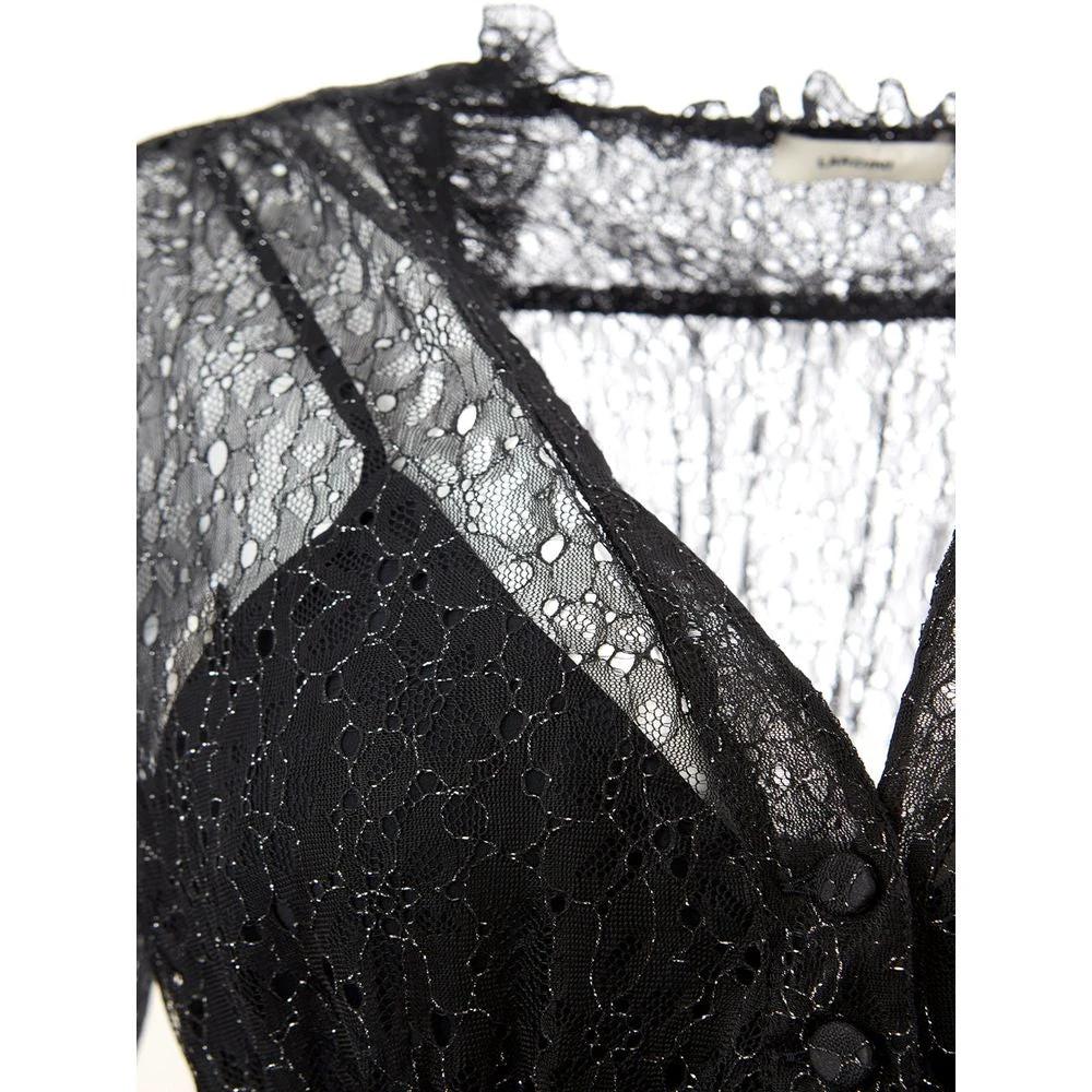 Lardini Black Nylon Casual Dress by Lardini