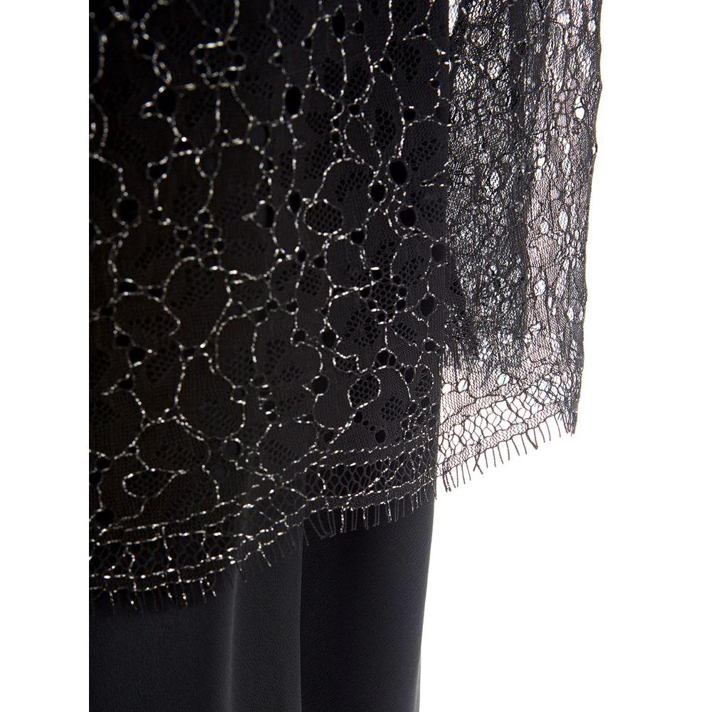 Lardini Black Nylon Casual Dress by Lardini
