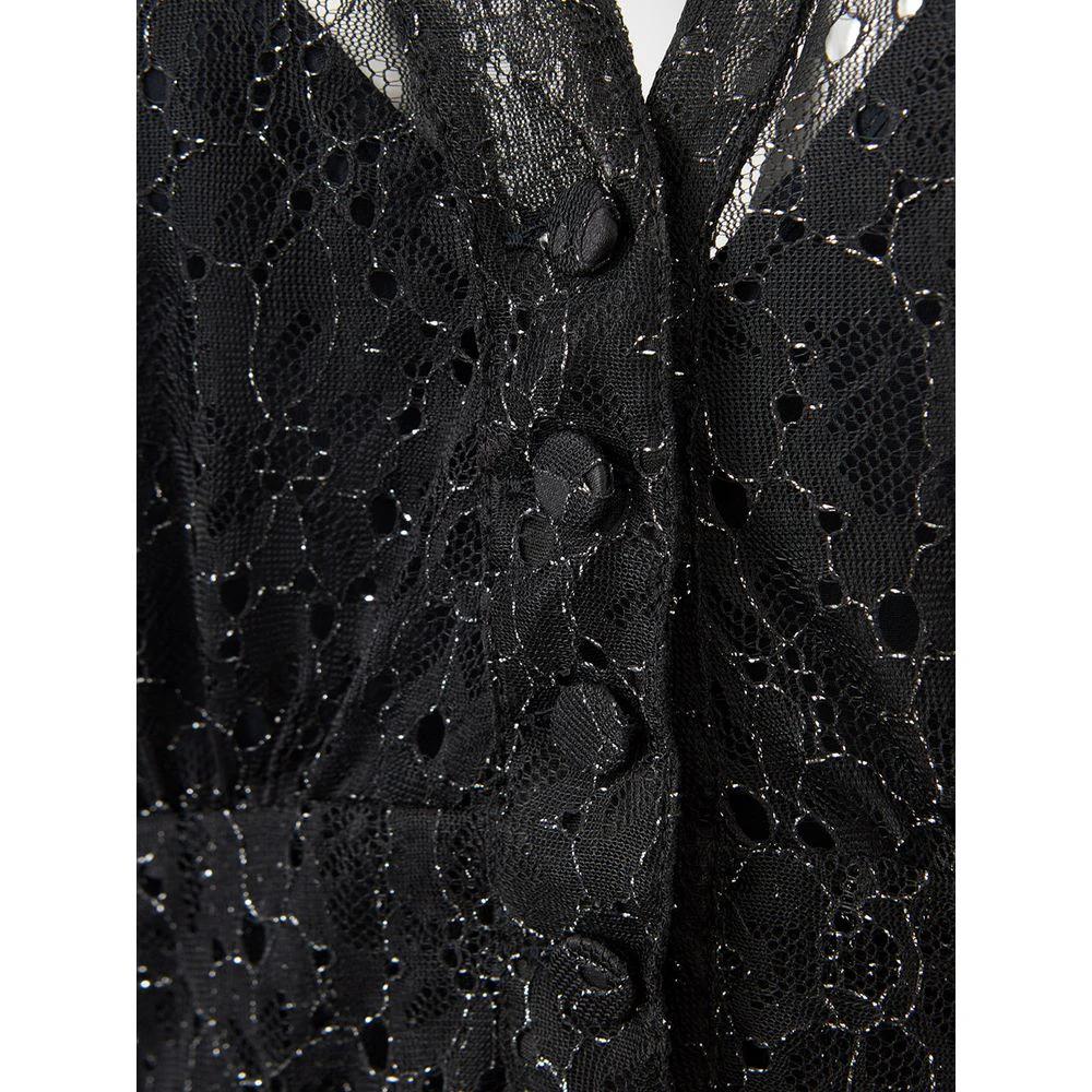 Lardini Black Nylon Casual Dress by Lardini